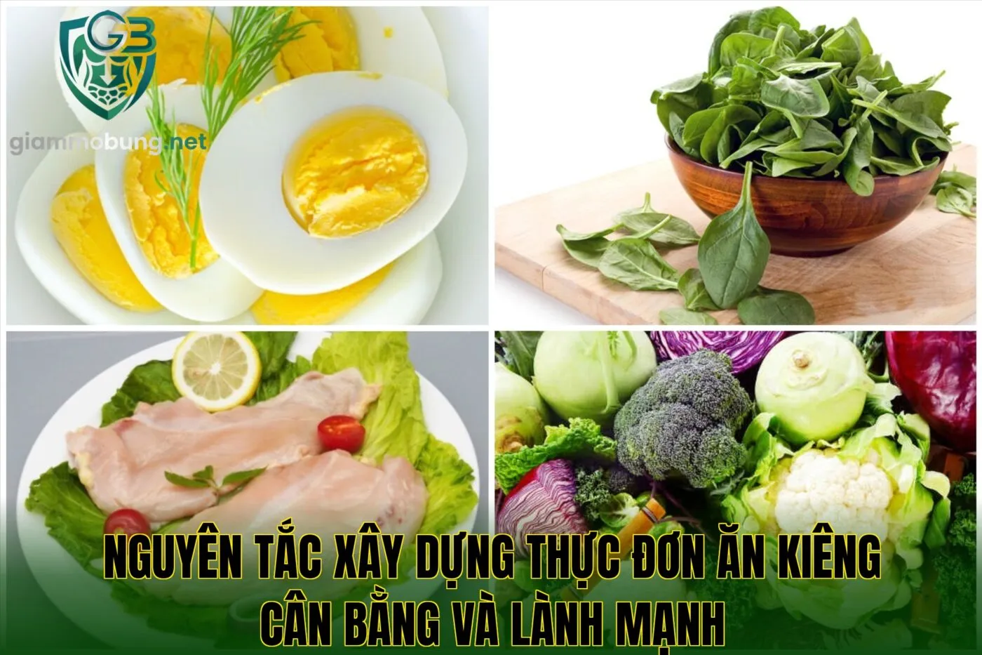 Nguyên tắc xây dựng thực đơn ăn kiêng cân bằng và lành mạnh