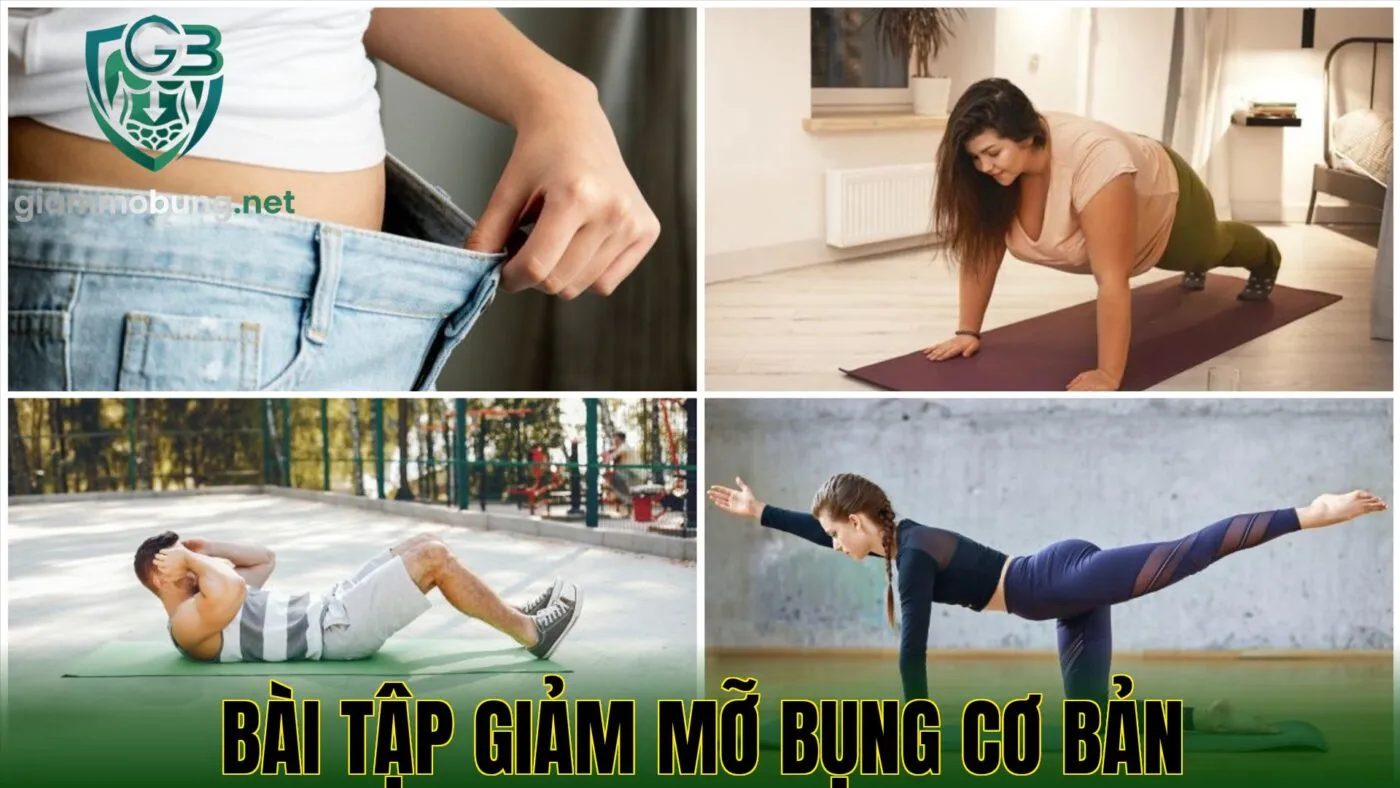 Bài tập giảm mỡ bụng cơ bản