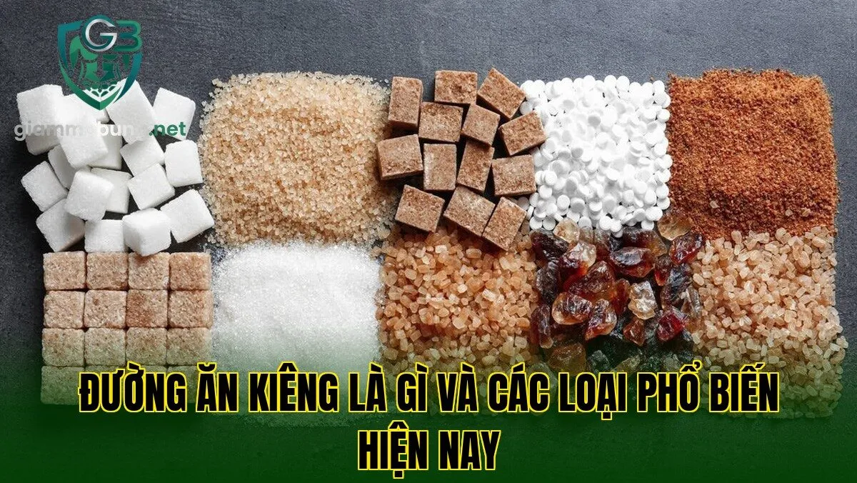 Đường ăn kiêng là gì và các loại phổ biến hiện nay