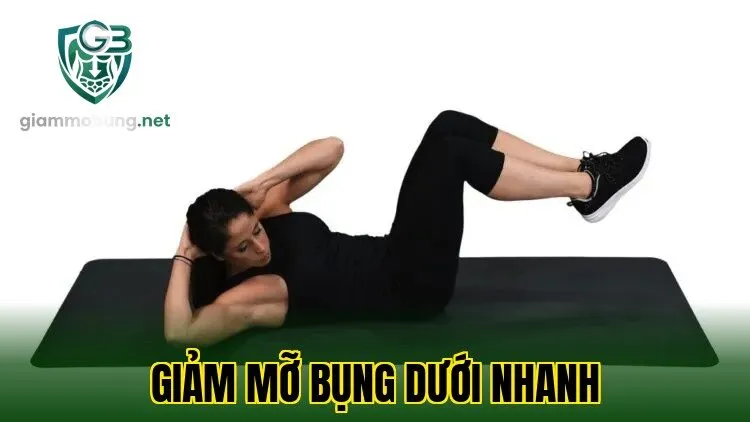 Giảm mỡ bụng dưới nhanh