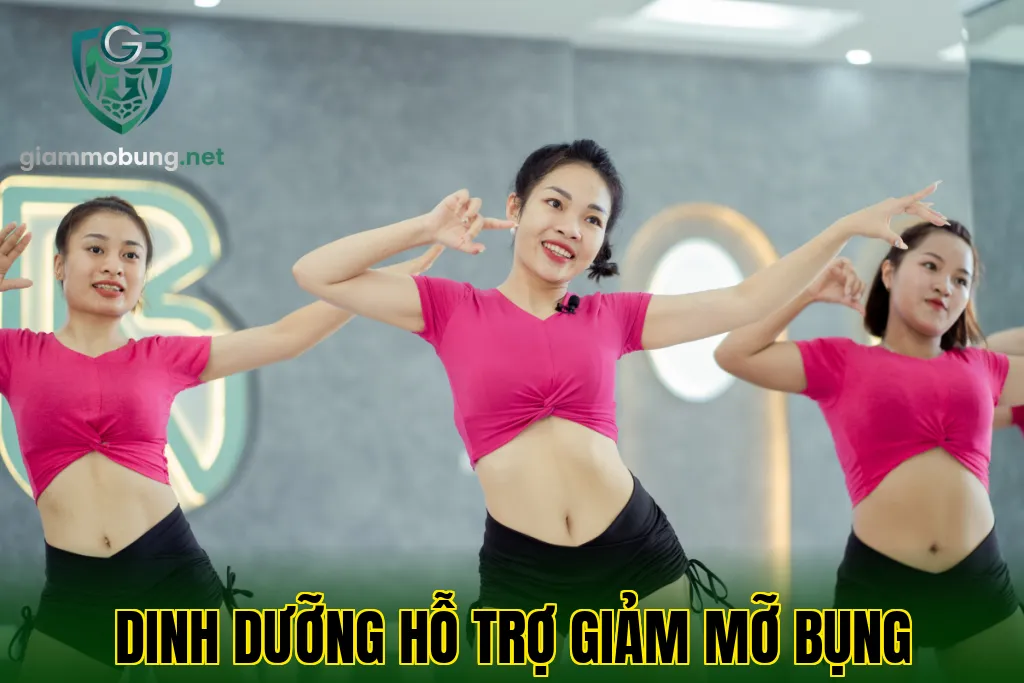 Dinh dưỡng hỗ trợ giảm mỡ bụng