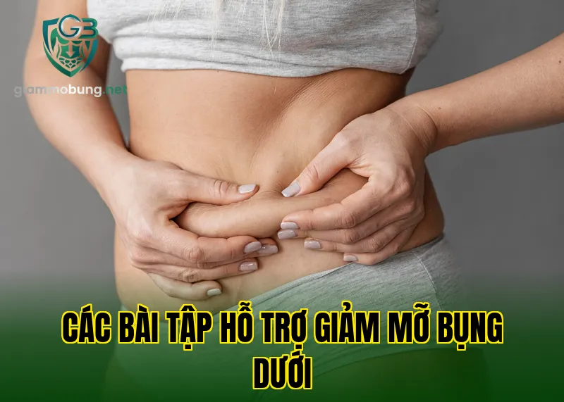 Các bài tập hỗ trợ giảm mỡ bụng dưới