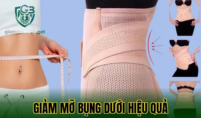 GIẢM MỠ BỤNG DƯỚI HIỆU QUẢ