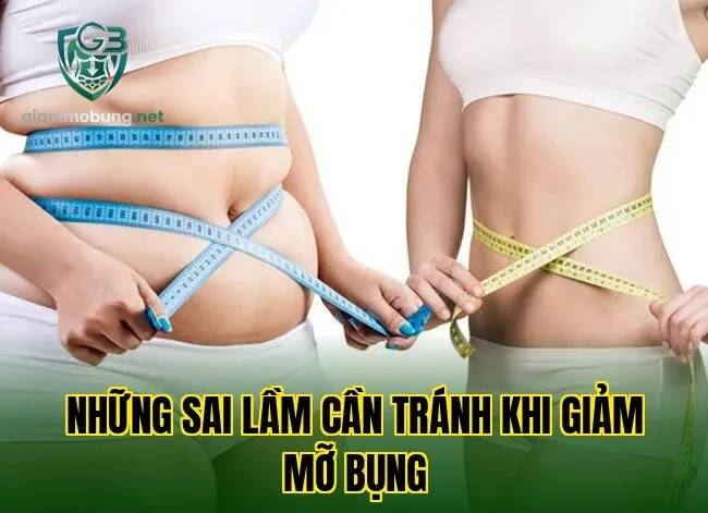 Những sai lầm cần tránh khi giảm mỡ bụng
