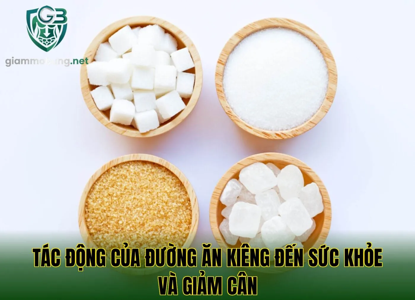 Tác động của đường ăn kiêng đến sức khỏe và giảm cân