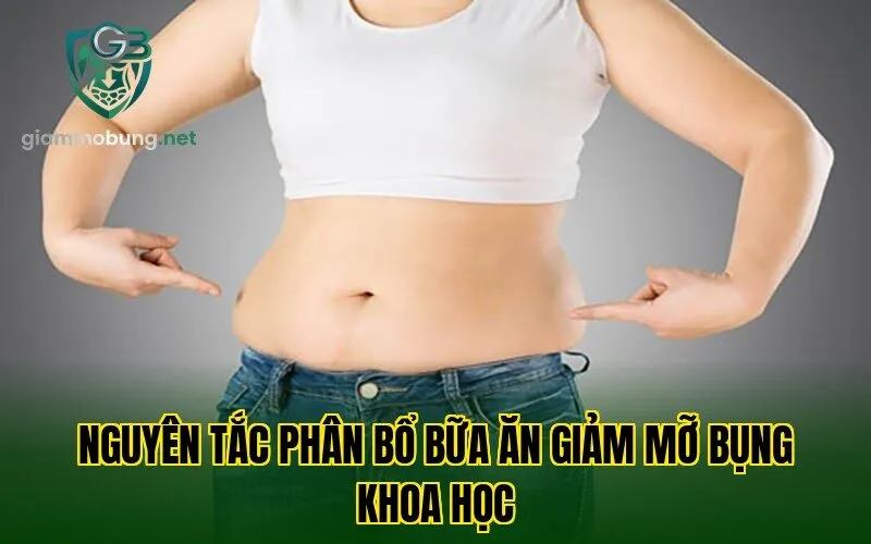Nguyên tắc phân bổ bữa ăn giảm mỡ bụng khoa học